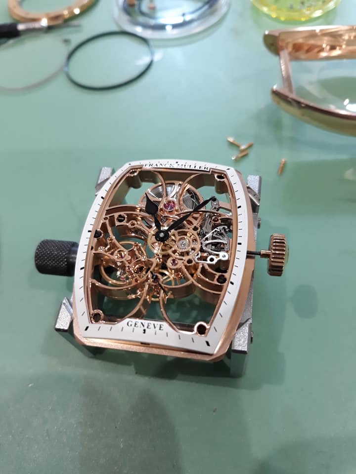 Limpieza de relojes Franck Muller